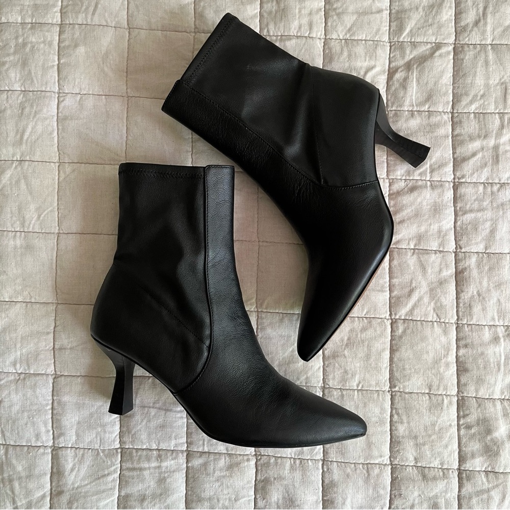 Madewell Black Leather Boots